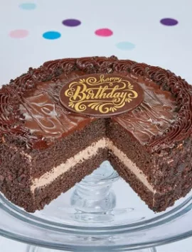 Bake Me A Wish! Chocolate Mousse Birthday Cake