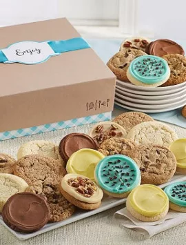 Cheryls Cookie Gift Boxes - 24 Cookies Box 24Pc Congrats