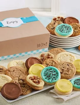 Cheryls Cookie Gift Boxes - 36 Cookies Box 36Pc Enjoy