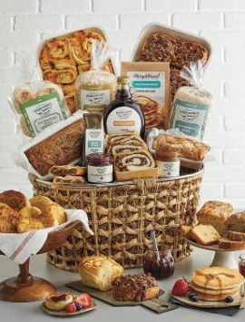 Delicious Mornings Gift Basket