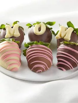 Mother's Day Chocolate Covered Strawberries
