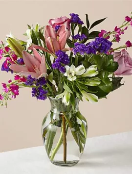 Original Flower Power Bouquet With Vase
