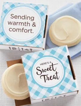 Sending Warmth And Comfort Cookie Card